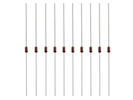 Sperrdiode/Schutzdiode BAT43 Schottky 30V 10er-Pack in der Gruppe Heim-Audio / Zubehör / Komponenten bei BRL (700ZPBDIODE110)