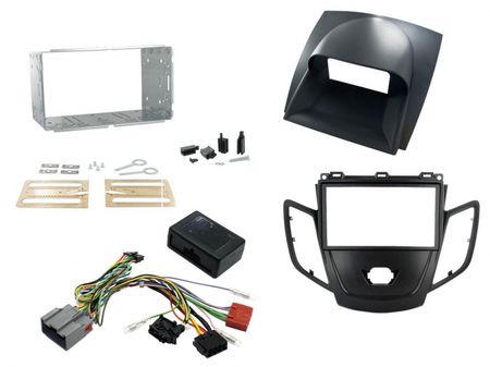 Einbauset Ford Fiesta 08-10, Schwarz, Grau in der Gruppe Car-HiFi / Was passt in mein Auto / Ford / Fiesta / Fiesta 2008-2012 bei BRL (701CTKFD07)