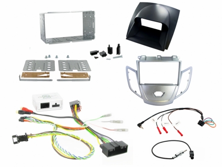 Einbauset Ford Fiesta 10-12, Silber, Grau in der Gruppe Car-HiFi / Was passt in mein Auto / Ford / Fiesta / Fiesta 2013-2017 bei BRL (701CTKFD10)