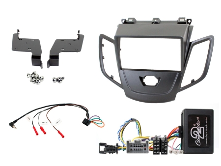 Einbauset Ford Fiesta 2008>, Anthrazit in der Gruppe Car-HiFi / Was passt in mein Auto / Ford / Fiesta / Fiesta 2013-2017 bei BRL (701CTKFD29)