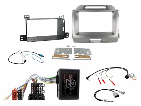 Einbauset für Doppel-DIN für Kia Sportage in der Gruppe Car-HiFi / Was passt in mein Auto / Kia / Sportage / Sportage 2011-2016 bei BRL (701CTKKI14)