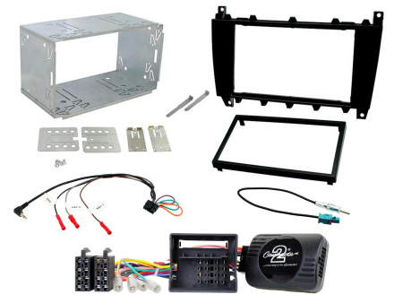 Einbauset Mercedes C-Klasse W203 2004-2007 in der Gruppe Car-HiFi / Was passt in mein Auto / Mercedes / C-Klasse / C-Klasse 2001-2007 W203 bei BRL (701CTKMB01)