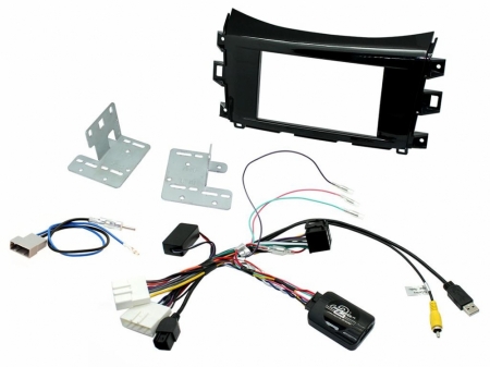 Einbauset Nissan Navara 15 > Schwarz lackiert in der Gruppe Car-HiFi / Was passt in mein Auto / Nissan / Navara bei BRL (701CTKNS10)