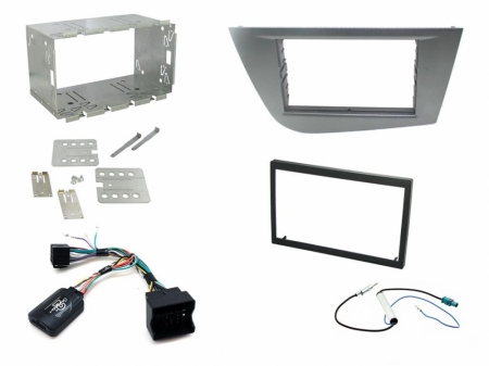 Installationskit Seat Leon 05-12 Ona Silver in der Gruppe Car-HiFi / Was passt in mein Auto / Seat / Leon bei BRL (701CTKST06)