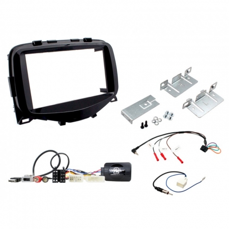 Einbaukit Toyota Aygo 2014> Schwarz in der Gruppe Car-HiFi / Was passt in mein Auto / Toyota / Aygo / Aygo 2014-2021 bei BRL (701CTKTY17)