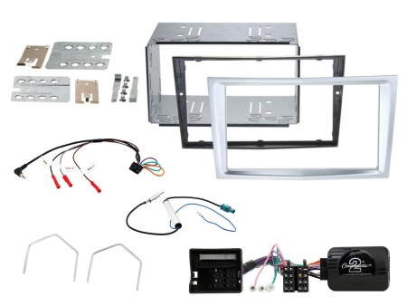 Einbaukit Opel Astra/Corsa 04-10, Chrom-Metallic in der Gruppe Car-HiFi / Was passt in mein Auto / Opel / Corsa / Corsa 2011-2014 bei BRL (701CTKVX10)