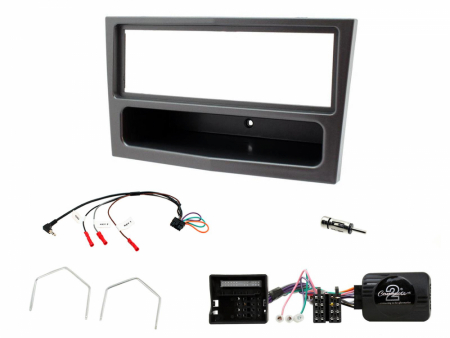 Einbausatz Opel Astra 04-10, Anthrazit-Metallic, Single-DIN in der Gruppe Car-HiFi / Was passt in mein Auto / Opel / Astra / Astra 2009-2015 bei BRL (701CTKVX28)