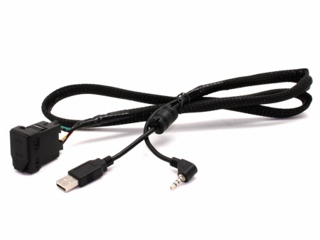 Connects2 Aux- und USB-Adapter Toyota Yaris 08> in der Gruppe Car-HiFi / Was passt in mein Auto / Toyota / Yaris / Yaris 2006-2011 bei BRL (701CTTOYOTAUSB2)