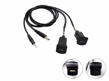 Connects2 Aux- und USB-Adapter Volkswagen Polo 14> in der Gruppe Car-HiFi / Was passt in mein Auto / Volkswagen / Polo / Polo 2010-2017 bei BRL (701CTVWUSB3)