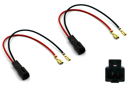 Lautsprecherstecker für Hochtöner/Mitteltöner Audi/Tesla, Paar in der Gruppe Car-HiFi / Was passt in mein Auto / Audi / Audi A4 / Audi A4 2009-2016 / Lautsprecher-Upgrade A4 2009-2016 bei BRL (70441037)