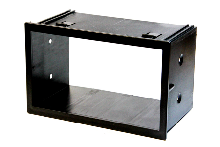 Doppel-DIN Einbaurahmen, VW 1990-2009 in der Gruppe Car-HiFi / Was passt in mein Auto / Volkswagen / Transporter / Transporter T5 2003-2009 / Radio-Upgrade Transporter T5 2003-2009 bei BRL (70450768)