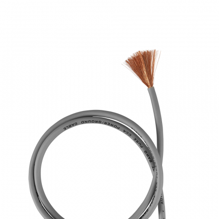 Auto-Connect 2 Meter Stromkabel CCA 10mm², grau in der Gruppe Car-HiFi / Kabel / Stromkabel bei BRL (720CCA108G2M)