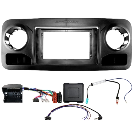 Auto-Connect Einbauset für 9-Zoll-Autoradio, Mercedes Sprinter W907/W910 ab 2018 in der Gruppe Car-HiFi / Was passt in mein Auto / Mercedes / Sprinter / Sprinter 2019- bei BRL (720F9MC11)