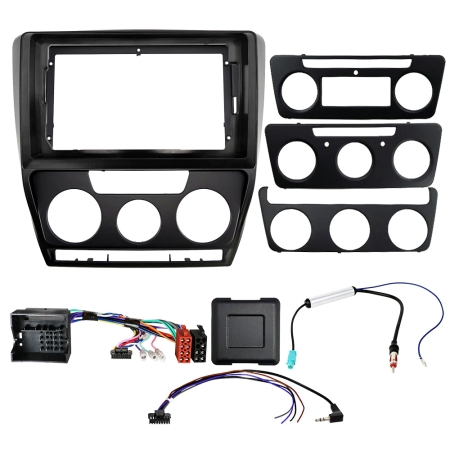 Auto-Connect Einbauset für 9/10.1-Zoll-Autoradio, Skoda Octavia 1Z 2004-2013 in der Gruppe Car-HiFi / Was passt in mein Auto / Skoda / Skoda Octavia / Skoda Octavia 2009-2012 bei BRL (720F9SK1)