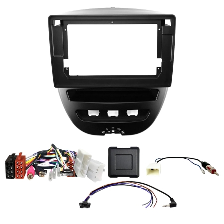 Auto-Connect Einbauset für 9-Zoll-Autoradio, Toyota Aygo, Citroën C1 und Peugeot 107 in der Gruppe Car-HiFi / Was passt in mein Auto / Peugeot / Peugeot 107 / Peugeot 107 2005-2014 bei BRL (720F9TY5)