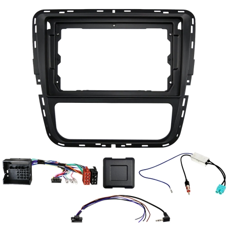 Auto-Connect Einbauset für 9-Zoll-Autoradio, Volkswagen Passat B7 2011-2015, manuelle Klimaanlage in der Gruppe Car-HiFi / Was passt in mein Auto / Volkswagen / Passat / Passat B7 2010-2015 / Radio-Upgrade Passat B7 2010-2015 bei BRL (720F9VW6)