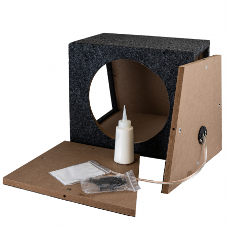 Subwoofer-Gehäuse-Montageset, unmontiertes geschlossenes 1x12