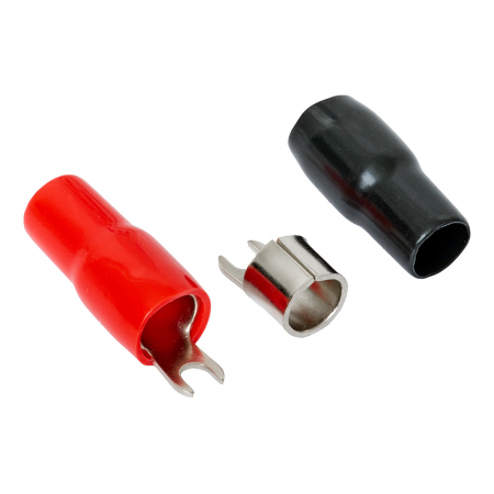 Auto-Connect rote und schwarze Gabelkabelschuh, 35 mm² in der Gruppe Car-HiFi / Zubehör / Montagezubehör bei BRL (720L1FT35)