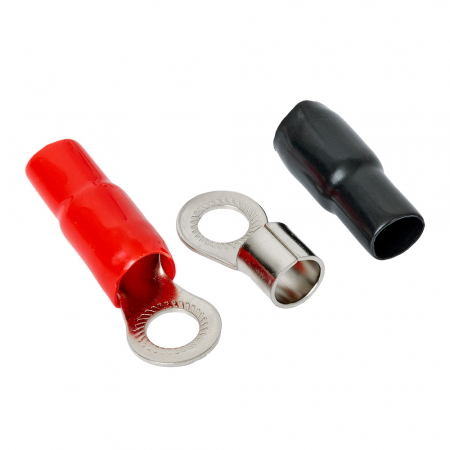 Auto-Connect rote und schwarze Ringkabelschuh M12, 53 mm² in der Gruppe Car-HiFi / Zubehör / Montagezubehör bei BRL (720L1RT5312)
