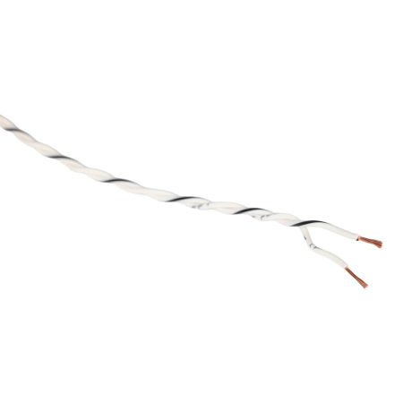Auto-Connect verdrilltes OFC-Lautsprecherkabel 2x0.5 mm², weiß, laufender Meter in der Gruppe Car-HiFi / Kabel / Lautsprecherkabel bei BRL (720L2SCT205IWH)