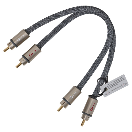 Auto-Connect verdrilltes Low-Level-Kabel 0.25 meter, Level 3 in der Gruppe Neuheiten bei BRL (720L3RCA025TBS)