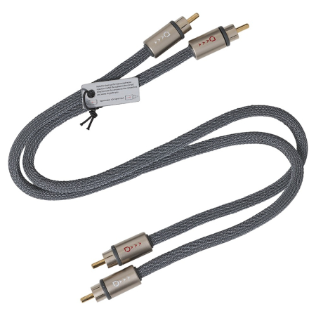 Auto-Connect verdrilltes Cinch-Kabel 0.5 Meter, Level 3 in der Gruppe Neuheiten bei BRL (720L3RCA05TBS)