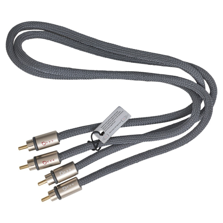 Auto-Connect verdrilltes Niederpegelkabel 0,75 Meter, Level 3 in der Gruppe Neuheiten bei BRL (720L3RCA075TBS)