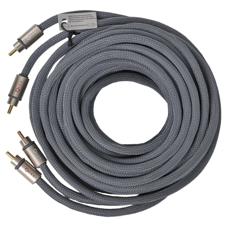 Auto-Connect verdrilltes Cinchkabel 5,5 Meter, Level 3 in der Gruppe Neuheiten bei BRL (720L3RCA55TBS)