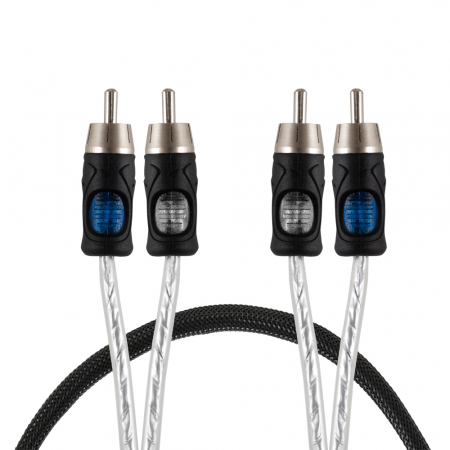 Auto-Connect 2-Kanal Low-Level-Kabel 1 Meter, Level 3 in der Gruppe Car-HiFi / Kabel / Cinchkabel bei BRL (720RCAL31)