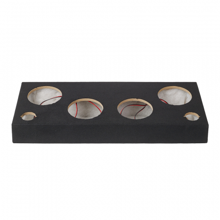 Auto-Connect leere Lautsprecherplatte, 4x8 Zoll mit Hochtönern in der Gruppe Car-HiFi / Autolautsprecher / SPL-Lautsprecherbox bei BRL (720VE482SPL)