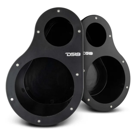 DS18 EN6P, Lautsprecherpods für 6,5 Zoll und Hochtöner, schwarzes Paar in der Gruppe Car-HiFi / Zubehör / Montagezubehör bei BRL (803EN6P)