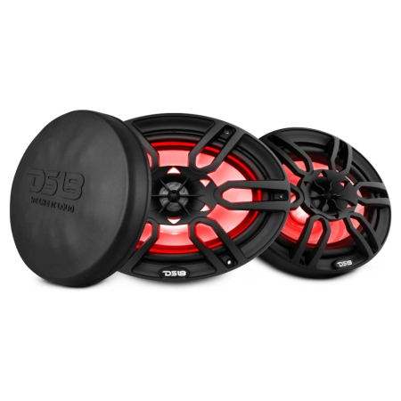 DS18 NXL-69/BK, schwarze 6x9-Zoll-Marine-Lautsprecher mit LED, Paar in der Gruppe Car-HiFi / Marine-Audio / Marine-Lautsprecher bei BRL (803NXL69BK)