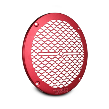 DS18 PRO-GRILL6MS/RD, schlankes 6,5-Zoll-Lautsprechergitter aus Metall, rot in der Gruppe Car-HiFi / Zubehör / Lautsprechergitter bei BRL (803PROGRILL6MS)