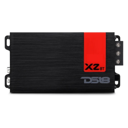 DS18 X2BT, kompakte Zweikanal-Endstufe mit Bluetooth in der Gruppe Car-HiFi / Endstufen / 2-Kanal bei BRL (803X2BT)