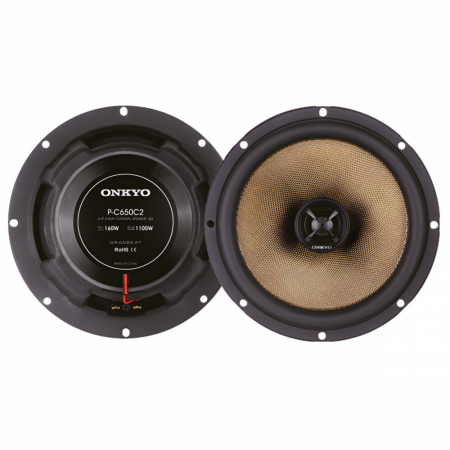 Onkyo P-C650C2, 6,5-Zoll-Koaxiallautsprecher in der Gruppe Car-HiFi / Autolautsprecher / Koaxiallautsprecher bei BRL (806PC650C2)