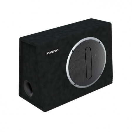 Onkyo X-W250AW, schlankes aktives 10-Zoll-Subwoofergehäuse in der Gruppe Car-HiFi / Bass / Aktiver Subwoofer bei BRL (806XW250AW)