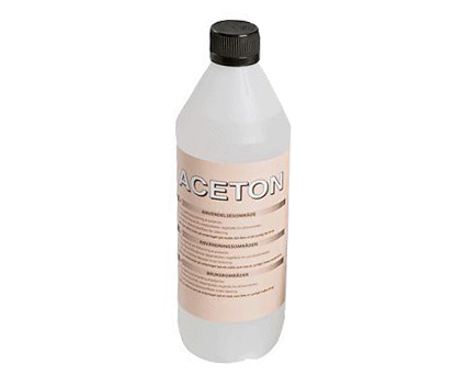 Aceton 1L in der Gruppe Car-HiFi / Zubehör / Ausbaumaterial / Kunststoffzubehör bei BRL (820ACETON1)