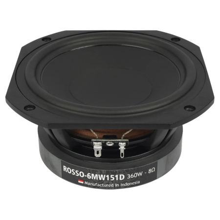 SB Audience ROSSO-6MW151D, 6-Zoll-Mitteltieftöner/Mitteltonlautsprecher in der Gruppe Car-HiFi / Autolautsprecher / Einzelne Lautsprechertreiber bei BRL (832ROSSO6MW151D)