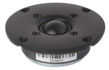 SB Acoustics SB26ST-C000-5, Hochtöner in der Gruppe Heim-Audio / Selbstbau / Lautsprecherchassis bei BRL (832SB26STC0005)