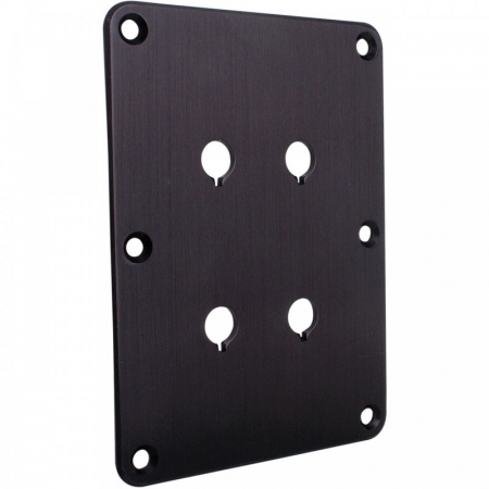 Dayton Audio DBPP-BK, schwarze Terminalplatte in der Gruppe Car-HiFi / Zubehör / Ausbaumaterial / Gehäusezubehör bei BRL (860DBPPBK)