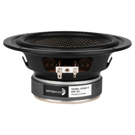 Dayton Audio GF180-4, 6.5-Zoll Mittelbass/Mitteltöner 4 Ohm in der Gruppe Heim-Audio / Selbstbau / Lautsprecherchassis bei BRL (860GF1804)