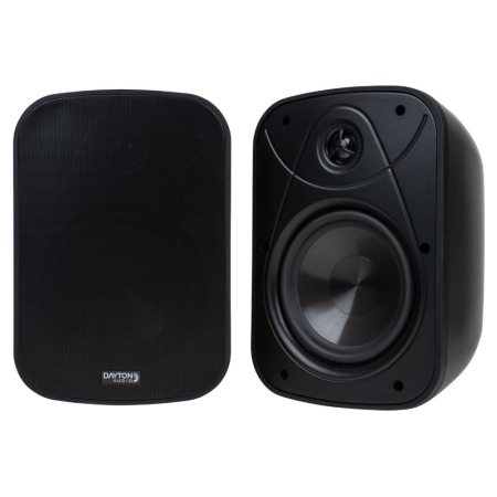 Dayton Audio IO65XP, aktive 6,5-Zoll-Außenlautsprecher, schwarzes Paar in der Gruppe Neuheiten bei BRL (860IO65XPB)