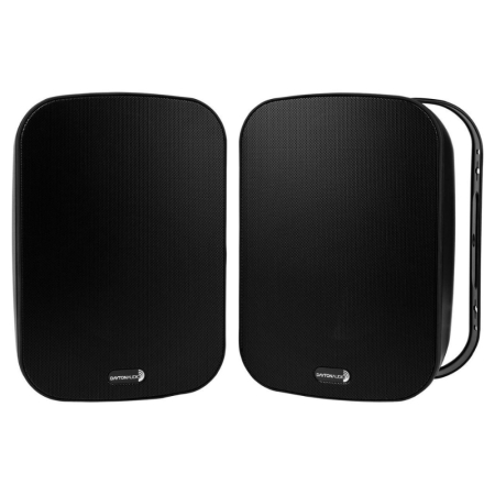 Dayton Audio IO65XTB, 6,5-Zoll-Outdoor-Lautsprecher mit 70/100V-Unterstützung, schwarzes Paar in der Gruppe Neuheiten bei BRL (860IO65XTB)