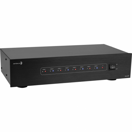 Dayton Audio Matrix88, flexibler Multiroom-Vorverstärker mit 8 Zonen & Netzwerk in der Gruppe Heim-Audio / Verstärker / Multiroom & Lautsprecherumschalter bei BRL (860MATRIX88)