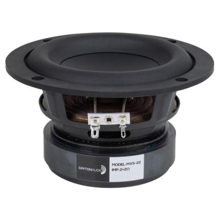 Dayton Audio MX5-22, 5,25-Zoll Bass-/Mittelbasslautsprecher in der Gruppe Heim-Audio / Selbstbau / Subwooferchassis bei BRL (860MX522)