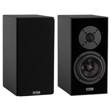Dayton Audio OPAL1 Regallautsprecher, Paar in Mattschwarz in der Gruppe Heim-Audio / Lautsprecher / Surround-Lautsprecher bei BRL (860OPAL1B)