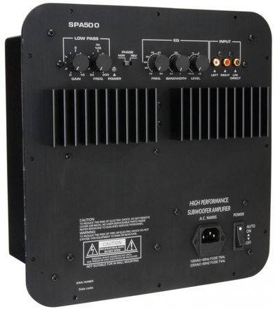 Dayton Audio SPA500 in der Gruppe Heim-Audio / Verstärker / Subwooferverstärker bei BRL (860SPA500)