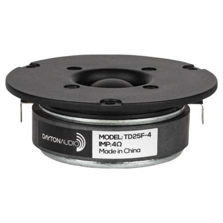 Dayton Audio TD25F-4, 1-Zoll Soft-Dome-Hochtöner in der Gruppe Heim-Audio / Selbstbau / Lautsprecherchassis bei BRL (860TD25F4)