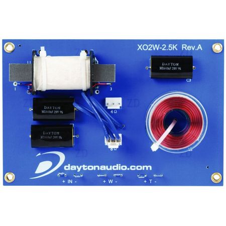 Dayton Audio XO2W-2.5K in der Gruppe Car-HiFi / Zubehör / Weichen bei BRL (860XO2W25K)