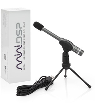 MiniDSP UMIK-1, USB-Messmikrofon in der Gruppe Heim-Audio / Zubehör / Mess- und Kalibriergeräte bei BRL (865UMIK1)